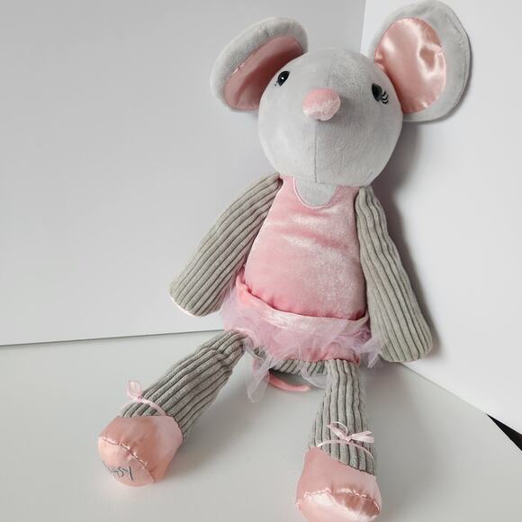 Scentsy Other - SCENTSY Buddy Maddie the Mouse Plush Ballerina Tutu 16" Pink Grey Soft Toy 2016
